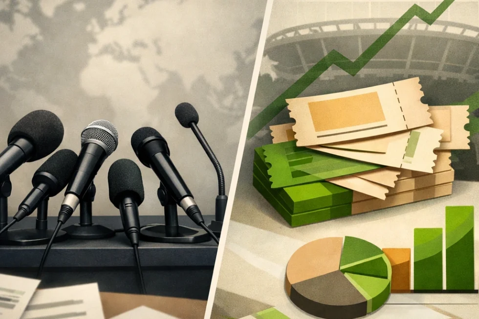 Инфантино: на ЧМ-2026 продано более 6 млн билетов, спрос превышает предложение в 10 раз